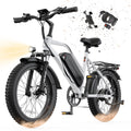 1000W Peak Motor 60+ Miles Fat Tire Electric Bike with 48V 13Ah Removable Battery K4570