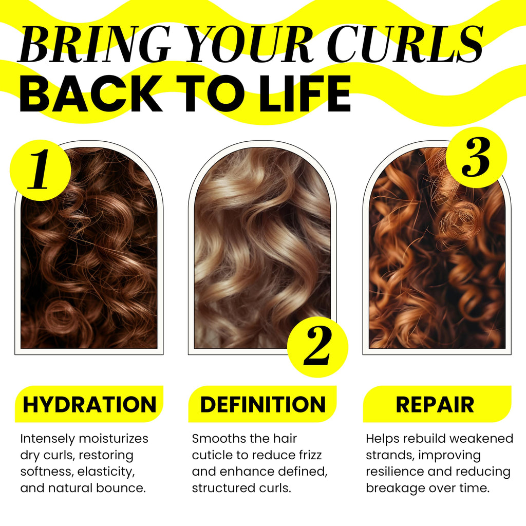 Curly Hair Shampoo and Conditioner Set H459338