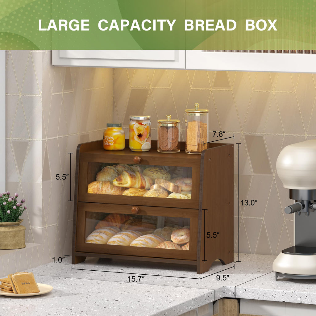 Double Layer Bread Box U752407