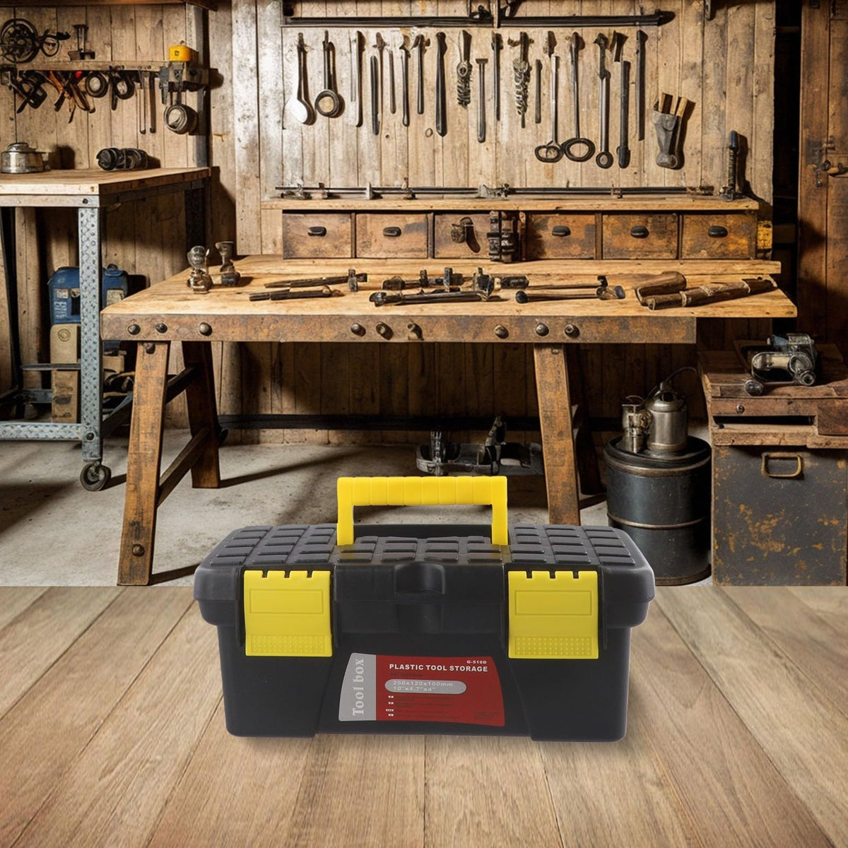 10 inch Plastic Tool Box A39138