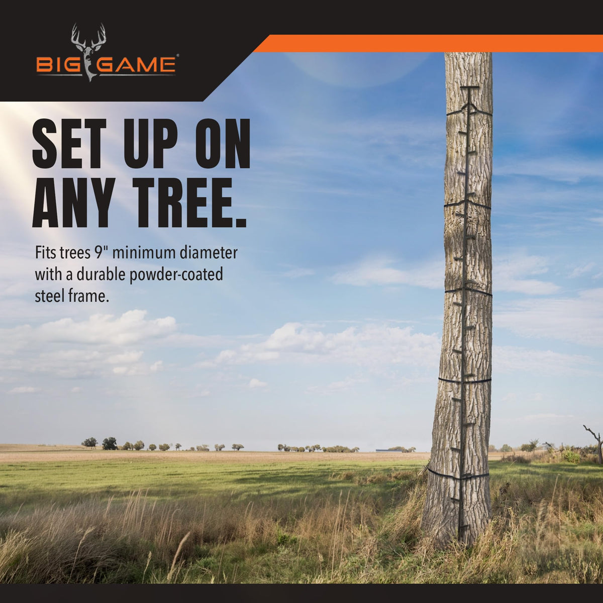 Climbing Ladder Sticks, 20’ Quick-Stick U5063