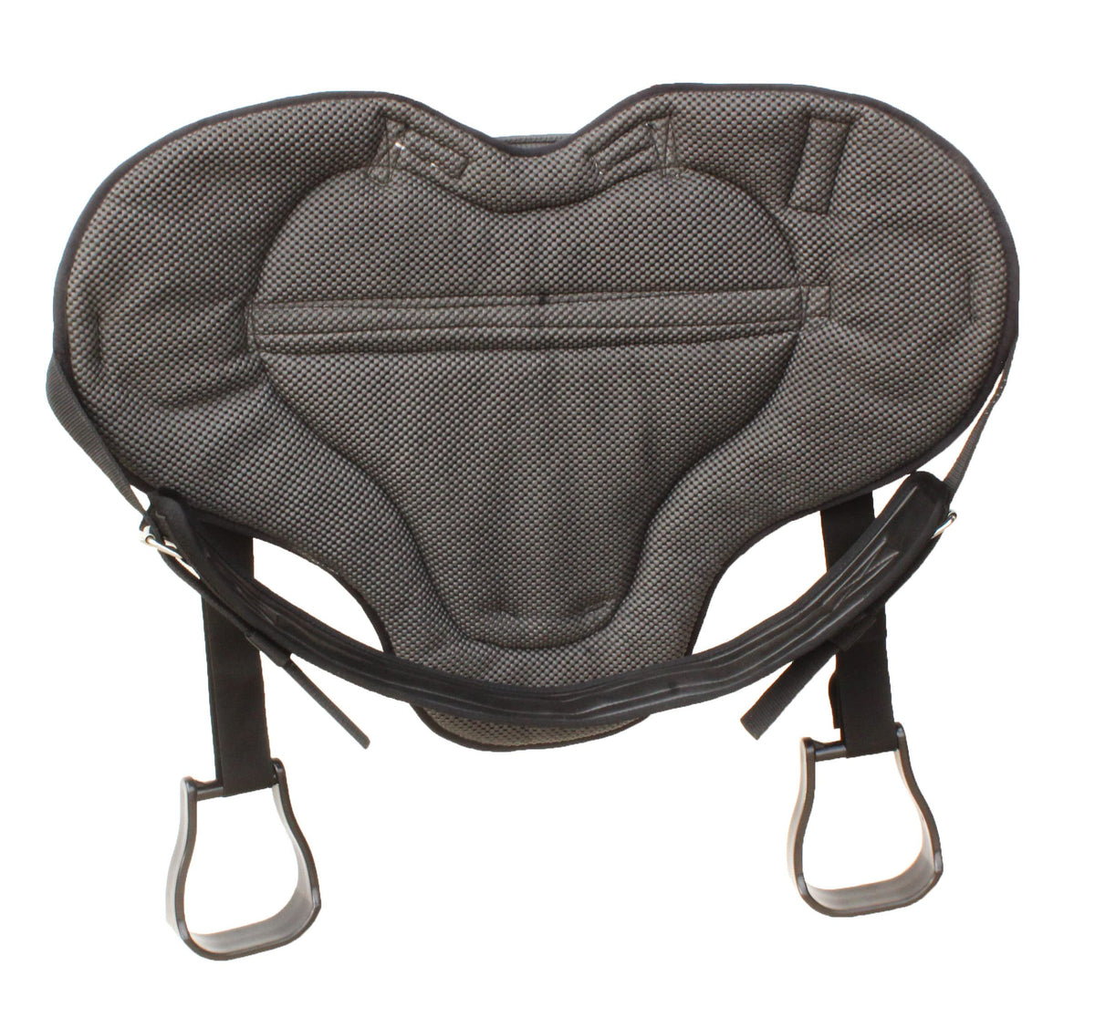 Lightweight Neoprene Padded Bareback Saddle Pad with Stirrups & Cinch I389