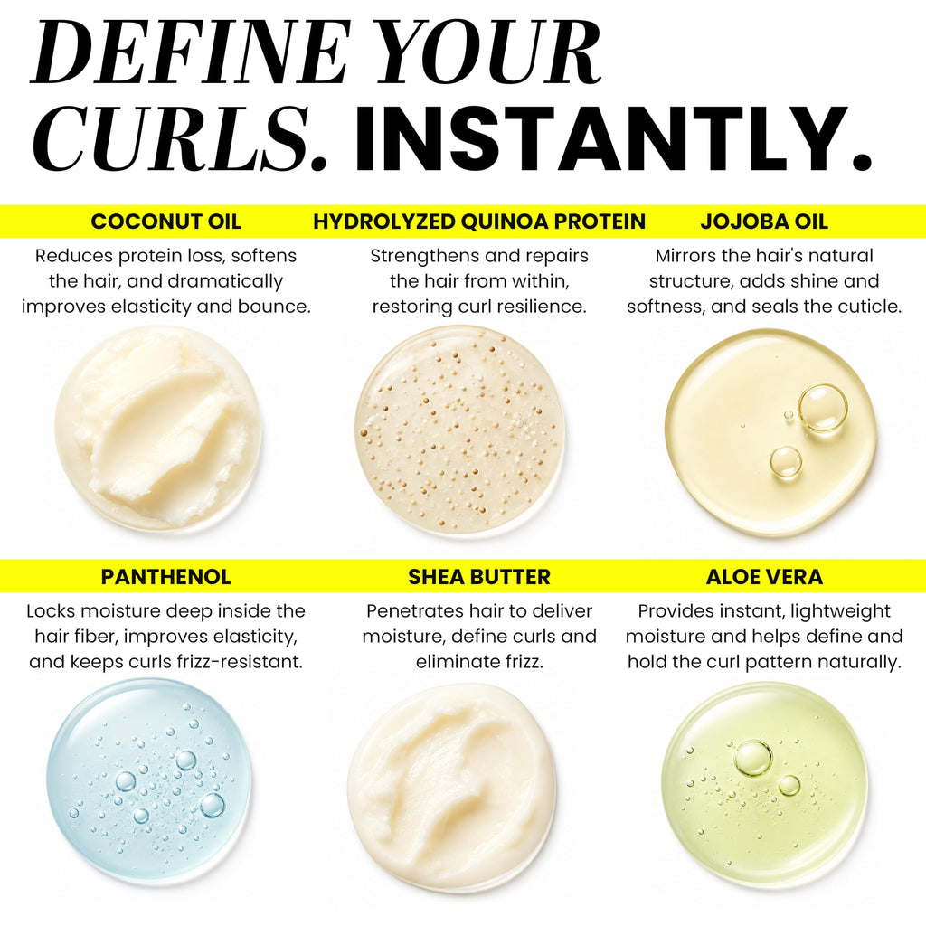 Curly Hair Shampoo and Conditioner Set H459338