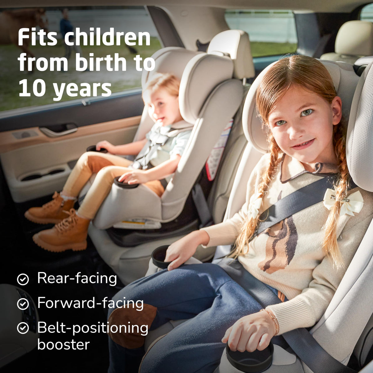 Convertible Car Seat, 5-100 lbs S973640