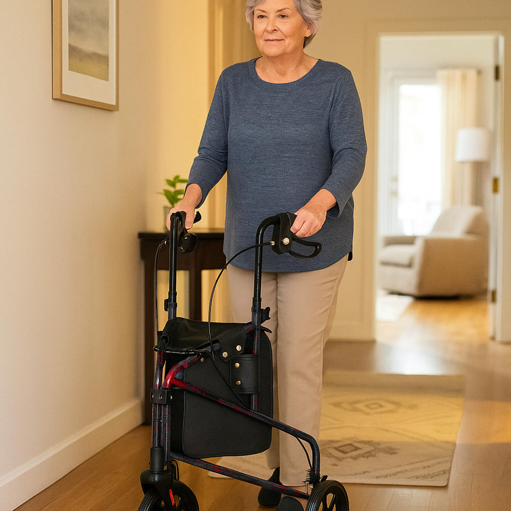 3-Wheel Rollator Walker B105