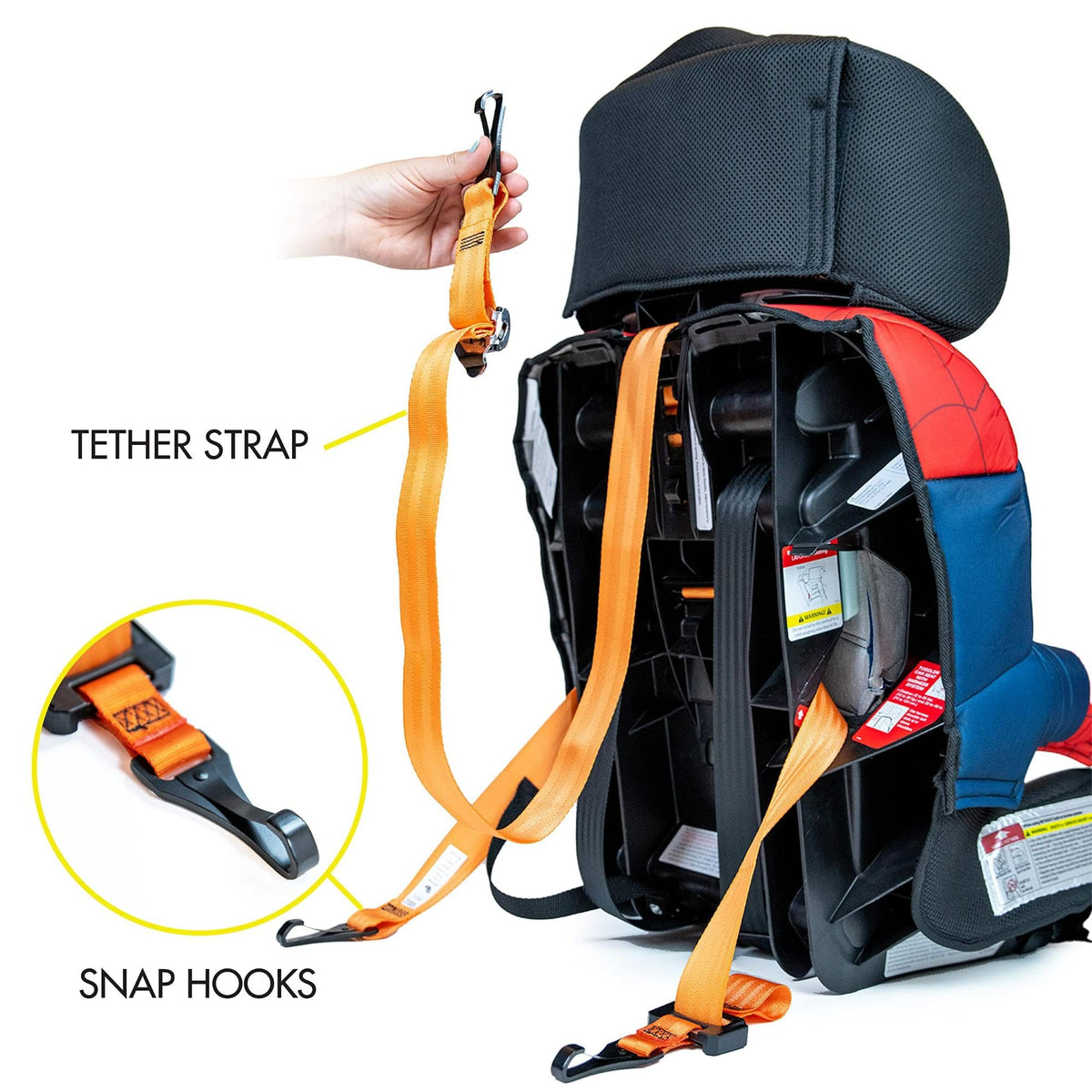 2-in-1 Car Seat Forward-Facing Harness & Booster Mode V287