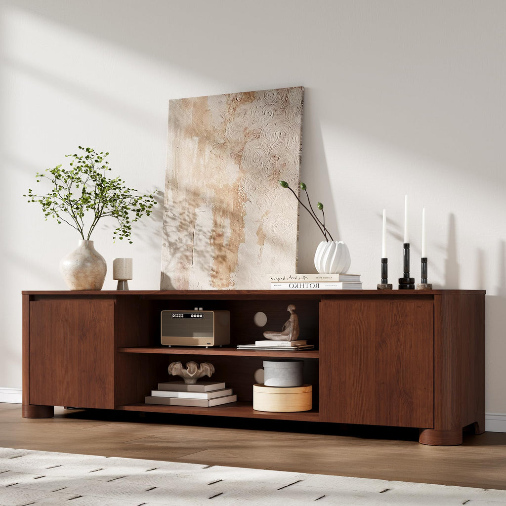 70" Walnut TV Stand H160