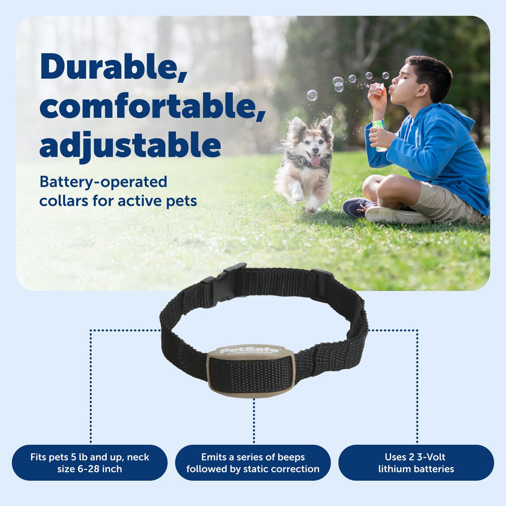 Indoor Wireless Pet Barrier with Receiver Collar B577142