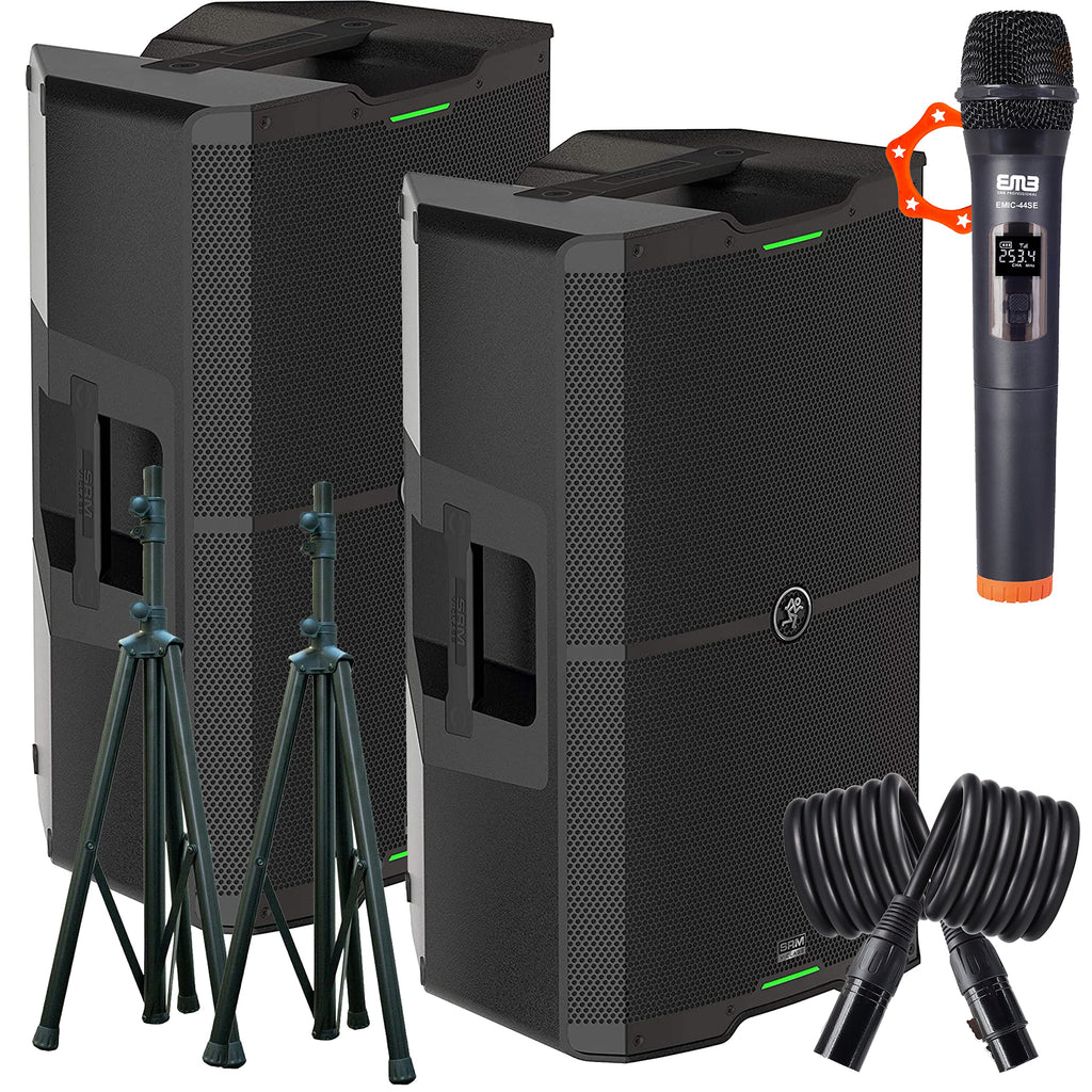 15-Inch 2000W Powered Loudspeaker Pair K753182