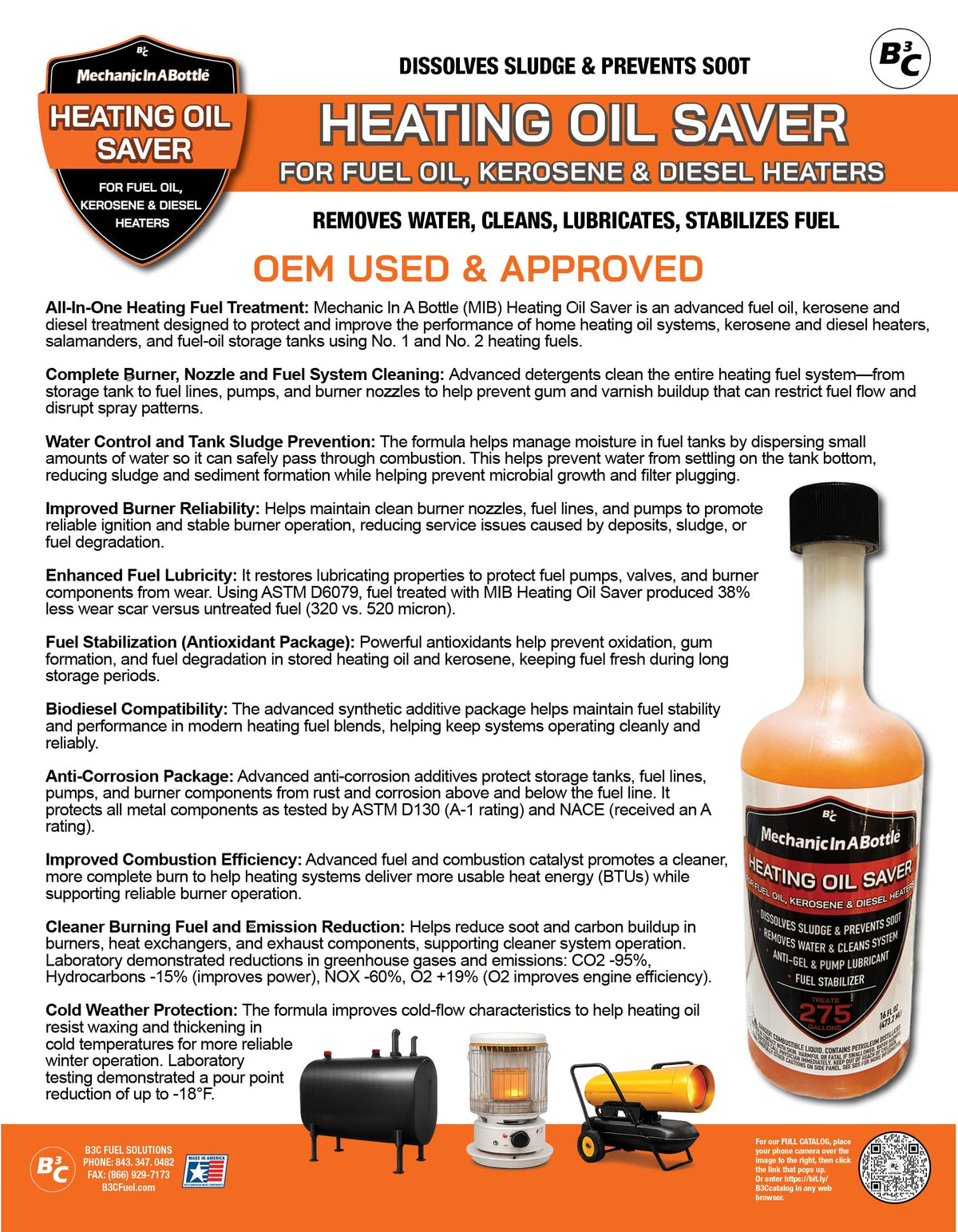 Home Heating Oil Additive 16 oz 2 Pack K58614