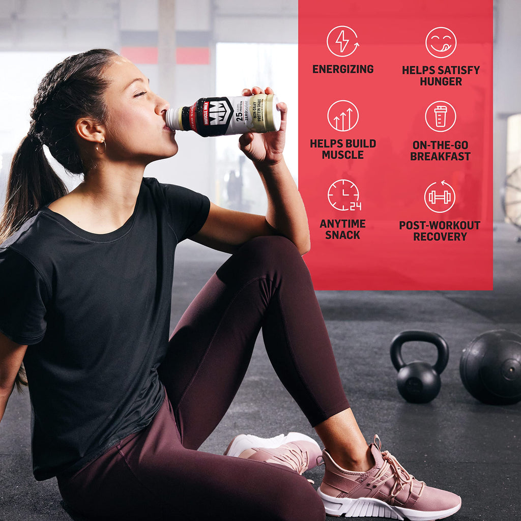 Strawberries 'N Crème Protein Shake 25g 14 Fl Oz 12 Pack A173