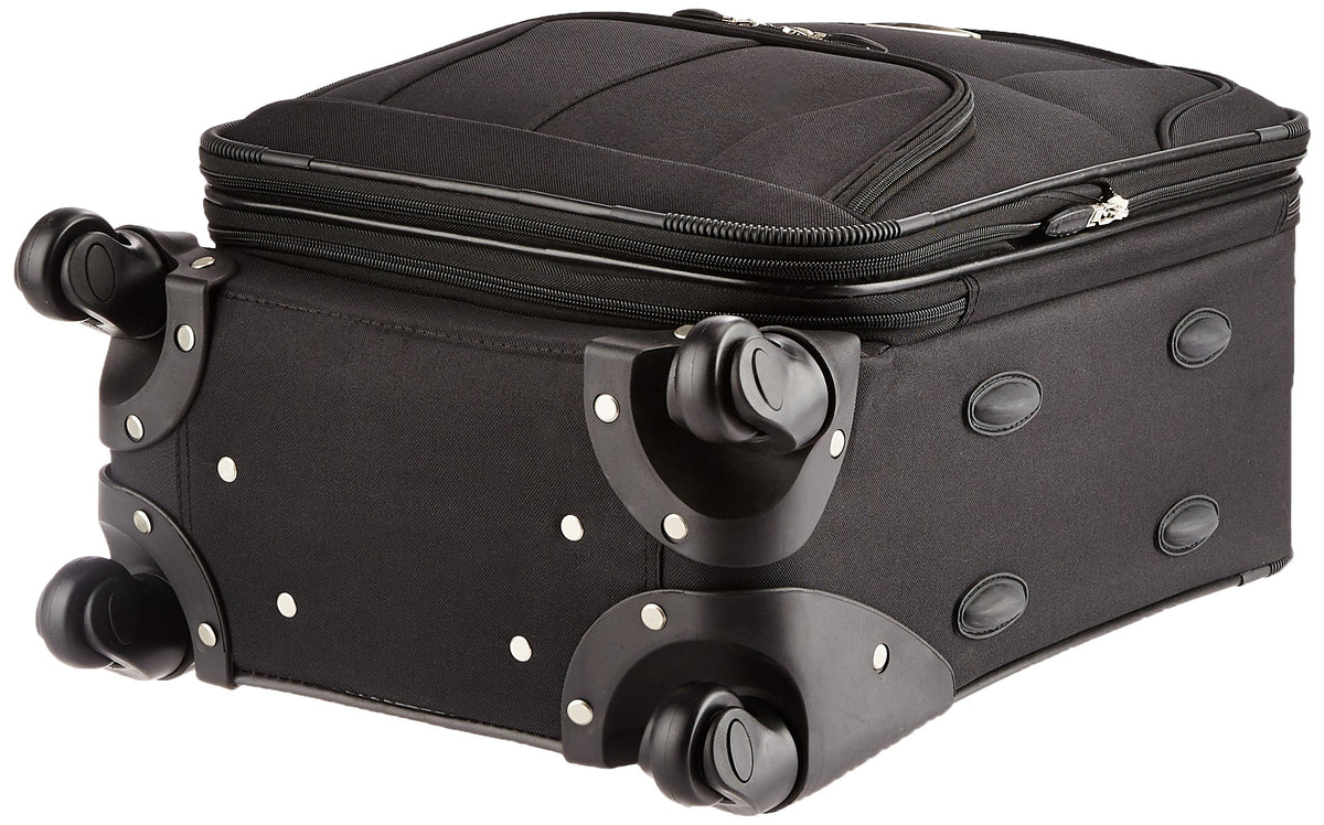 Black Expandable Spinner Carry-on 19" H526