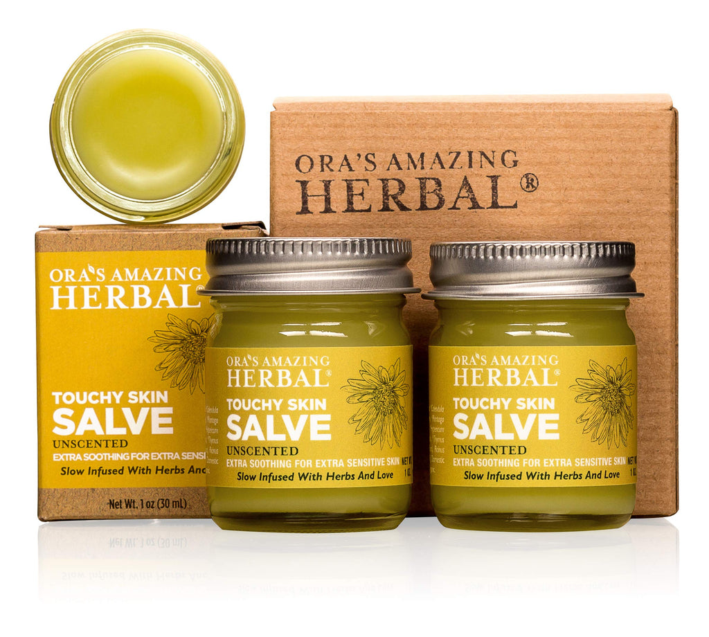 Natural Moisturizing Unscented Calendula Skin Salve, 1 oz 2 Pack R286713