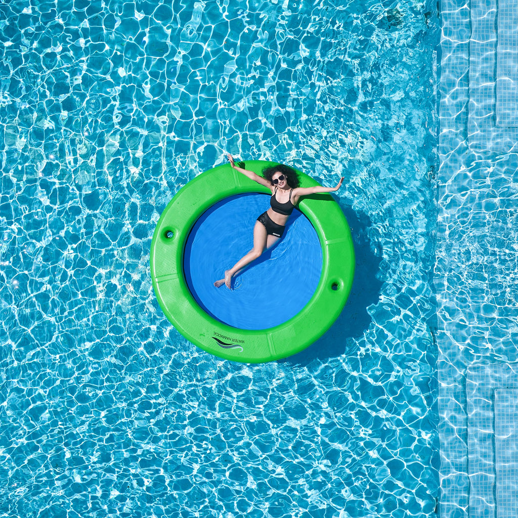 Inflatable Water Hammock with Cup Holder Z84373